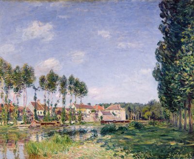 Sponde del Loing, Moret, 1892 da Alfred Sisley